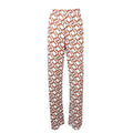 PANTALONE ABATE BIANCO E MARRONE