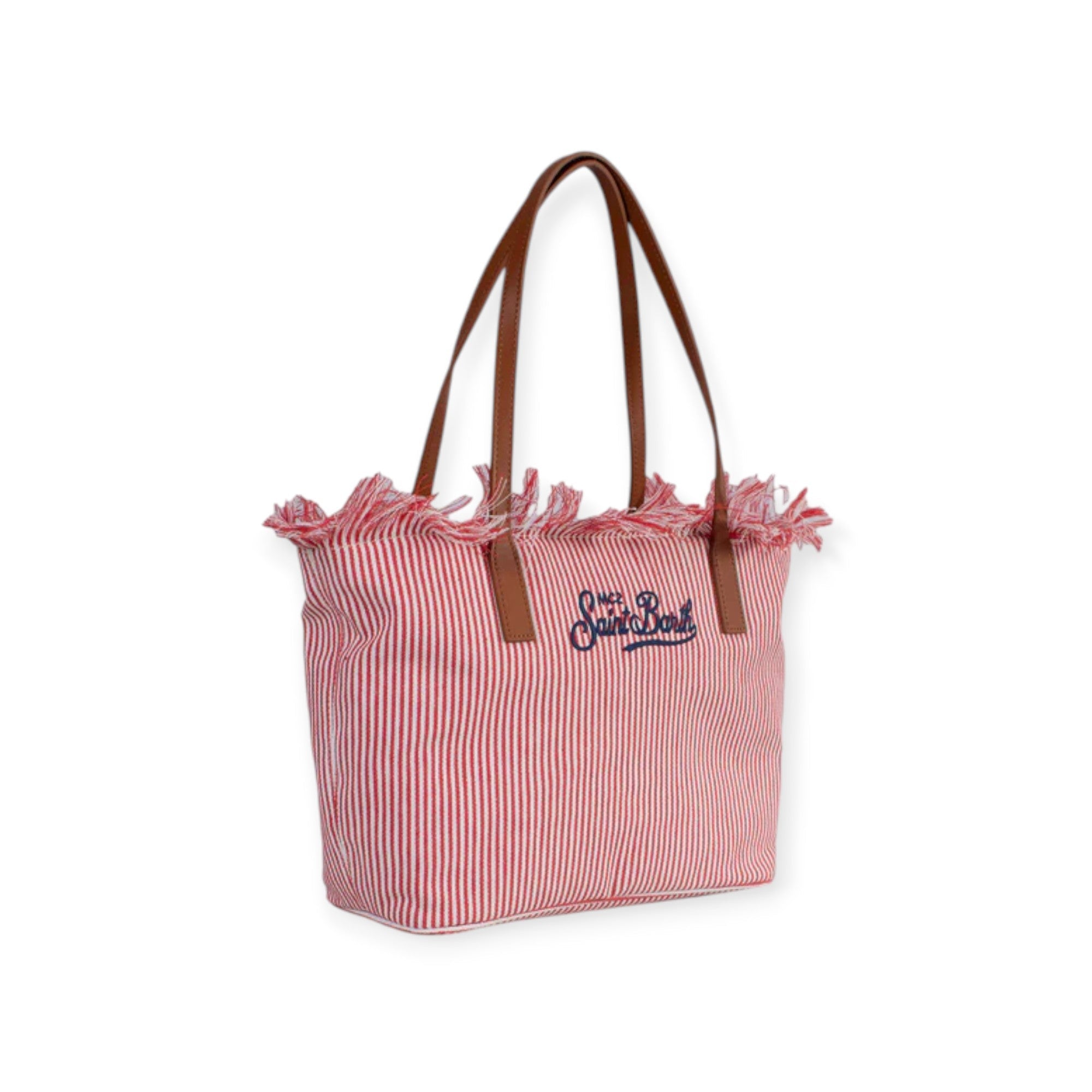 BORSA CITYBAG MID BIANCA E ROSSA