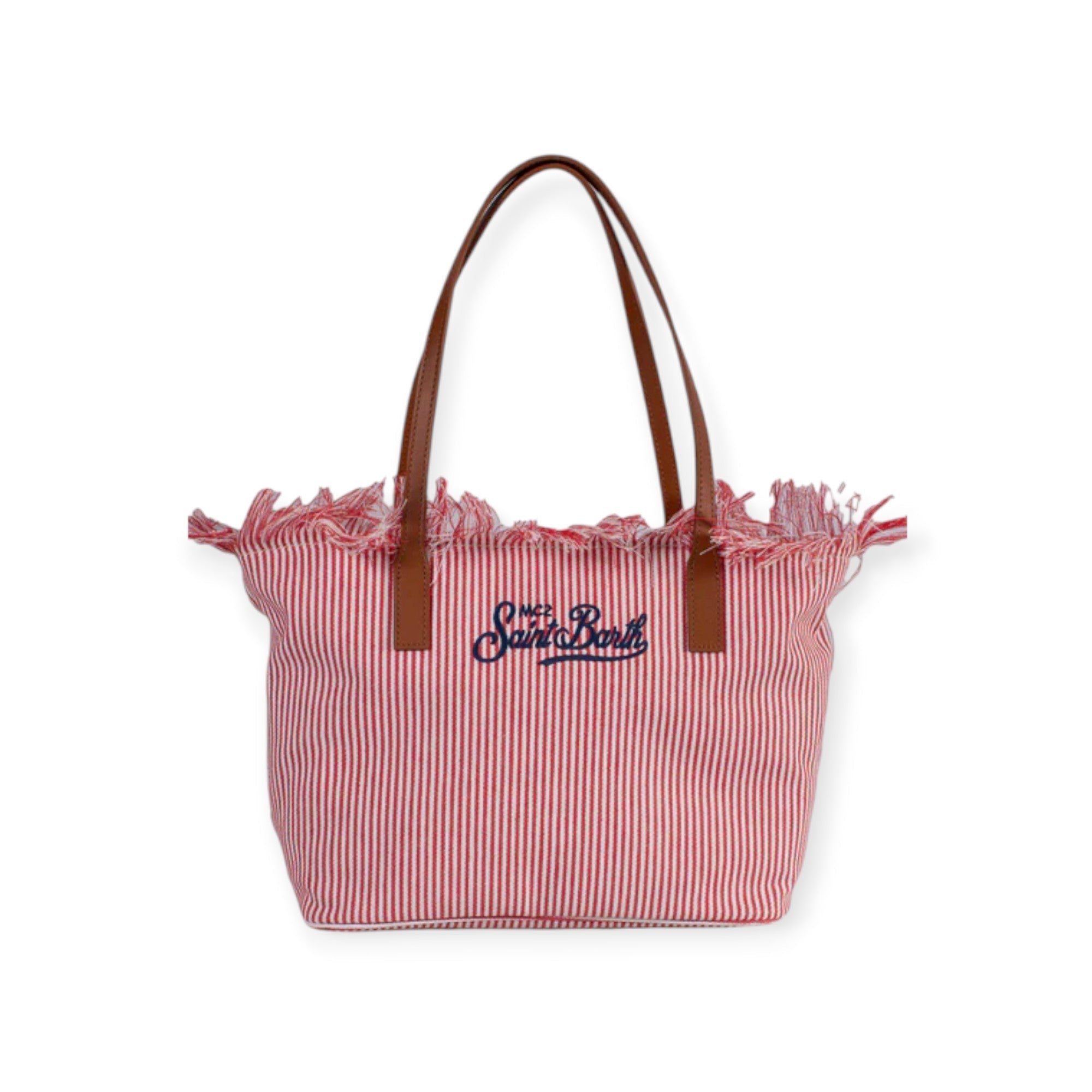 BORSA CITYBAG MID BIANCA E ROSSA