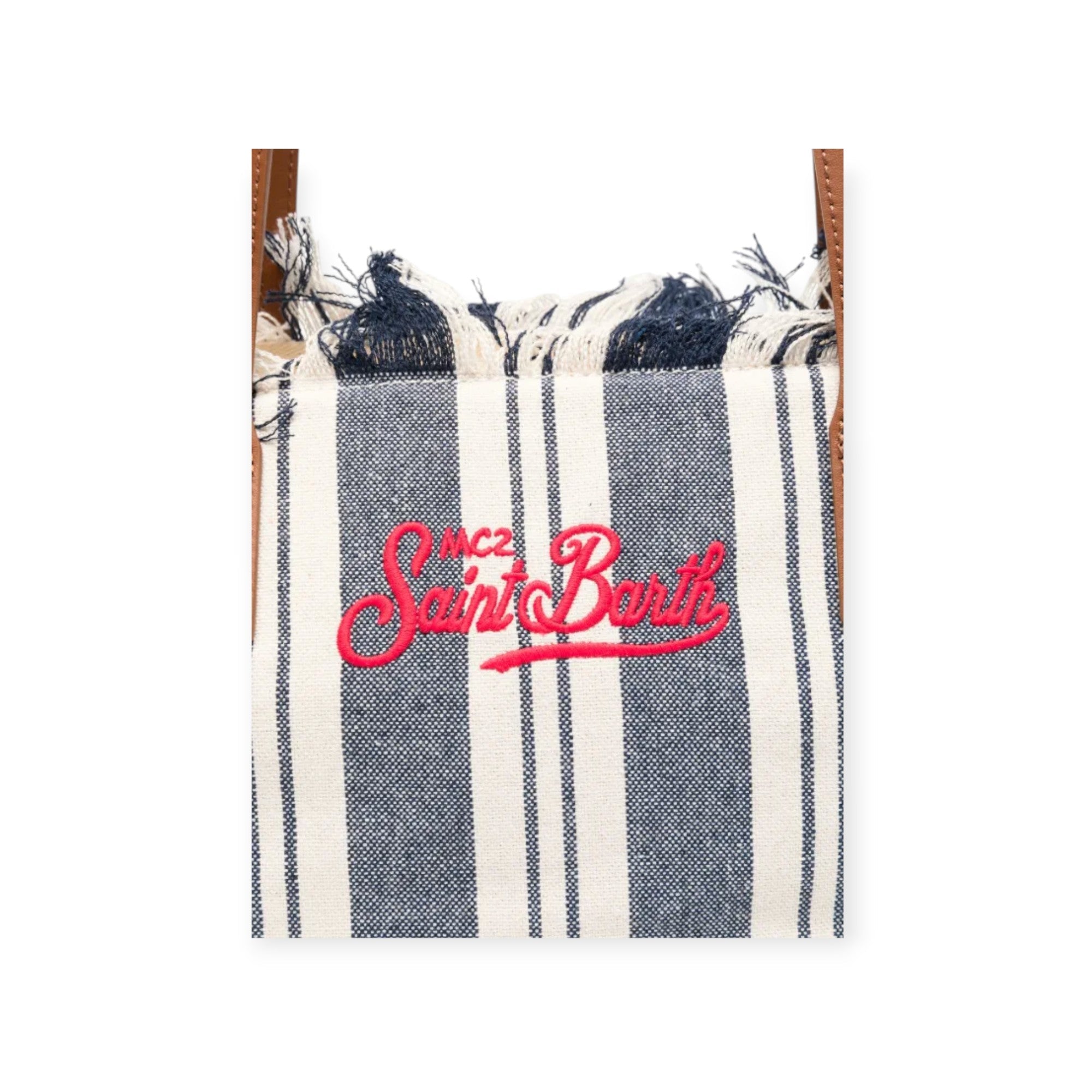 BORSA CITYBAG BIANCA E AZZURRA