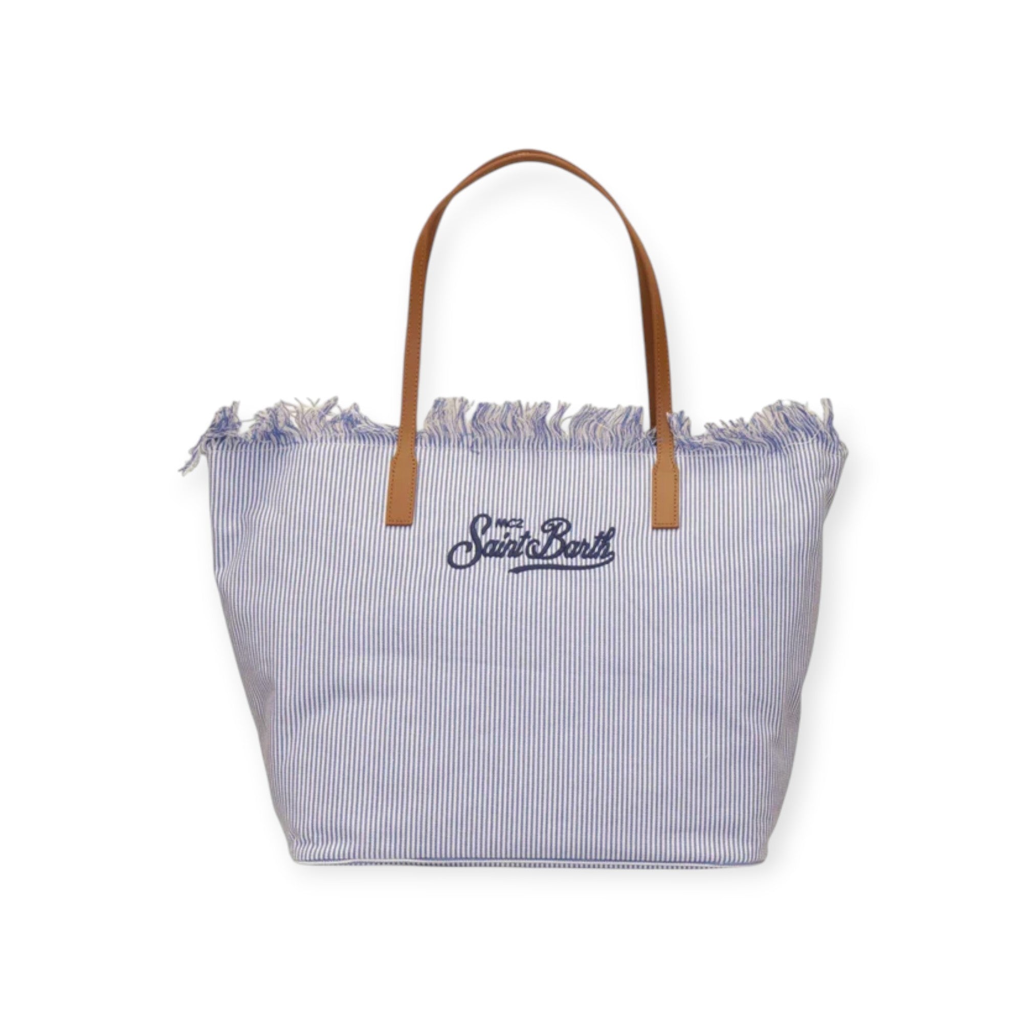 BORSA CITYBAG BIANCA E BLU