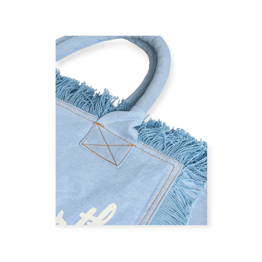 BORSA VANITY DENIM CHIARO
