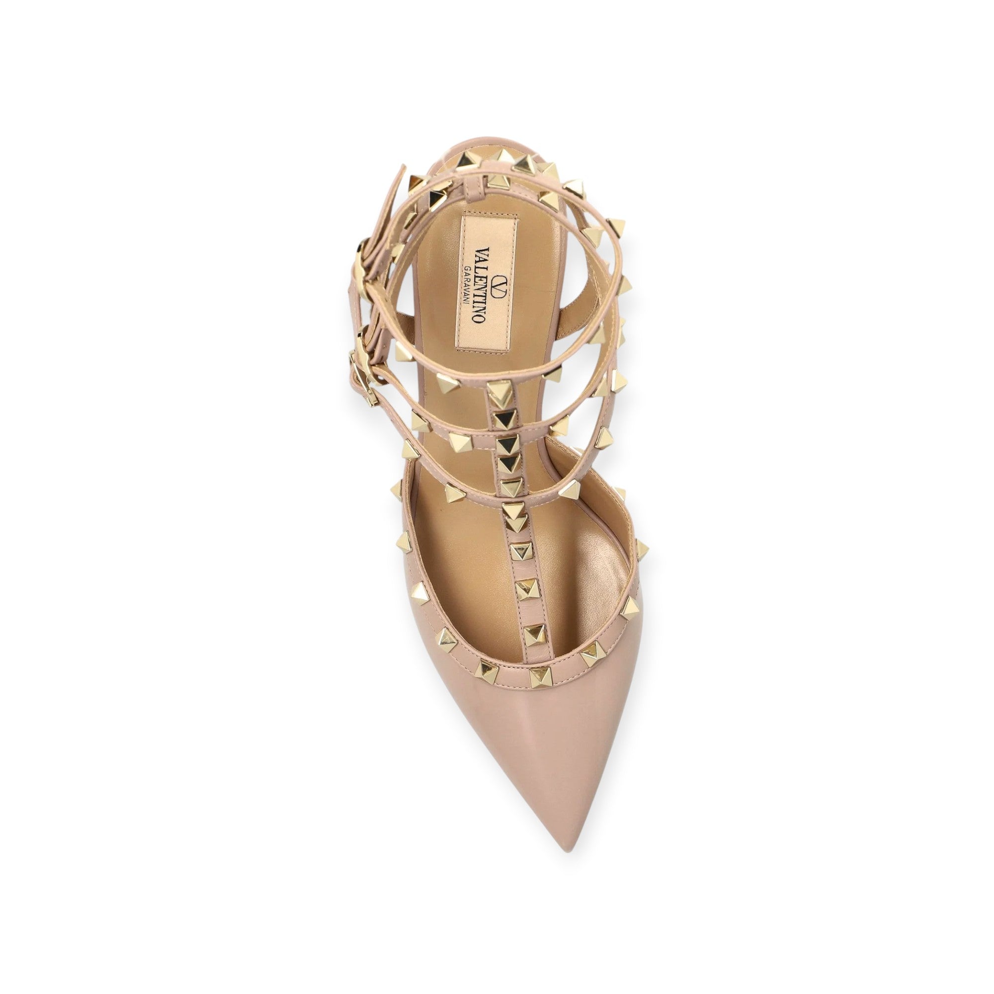 Slingback ROCKSTUD cipria