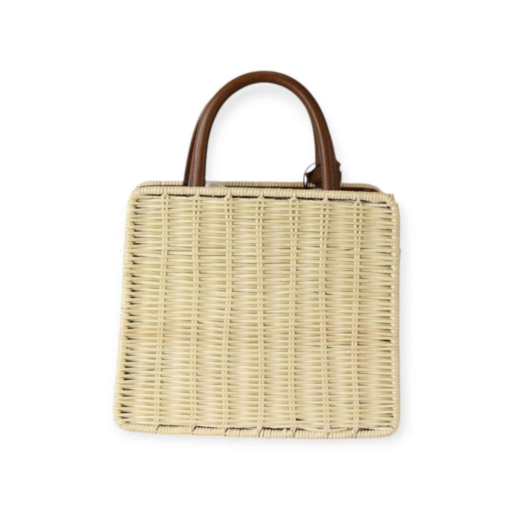 BORSA A MANO SHOPBAG MINI NATURALE