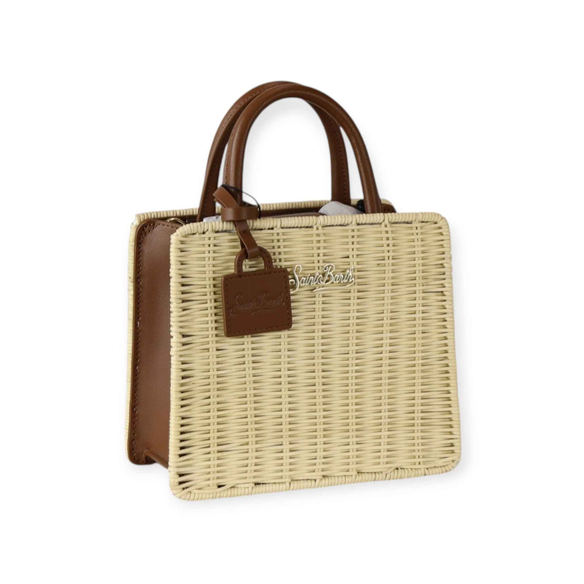 BORSA A MANO SHOPBAG MINI NATURALE