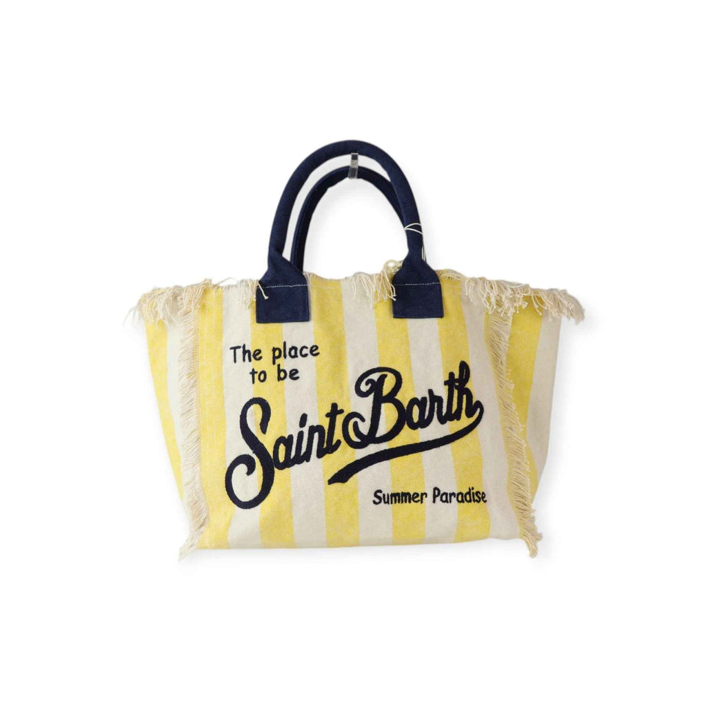 BORSA MARE VANITY GIALLA