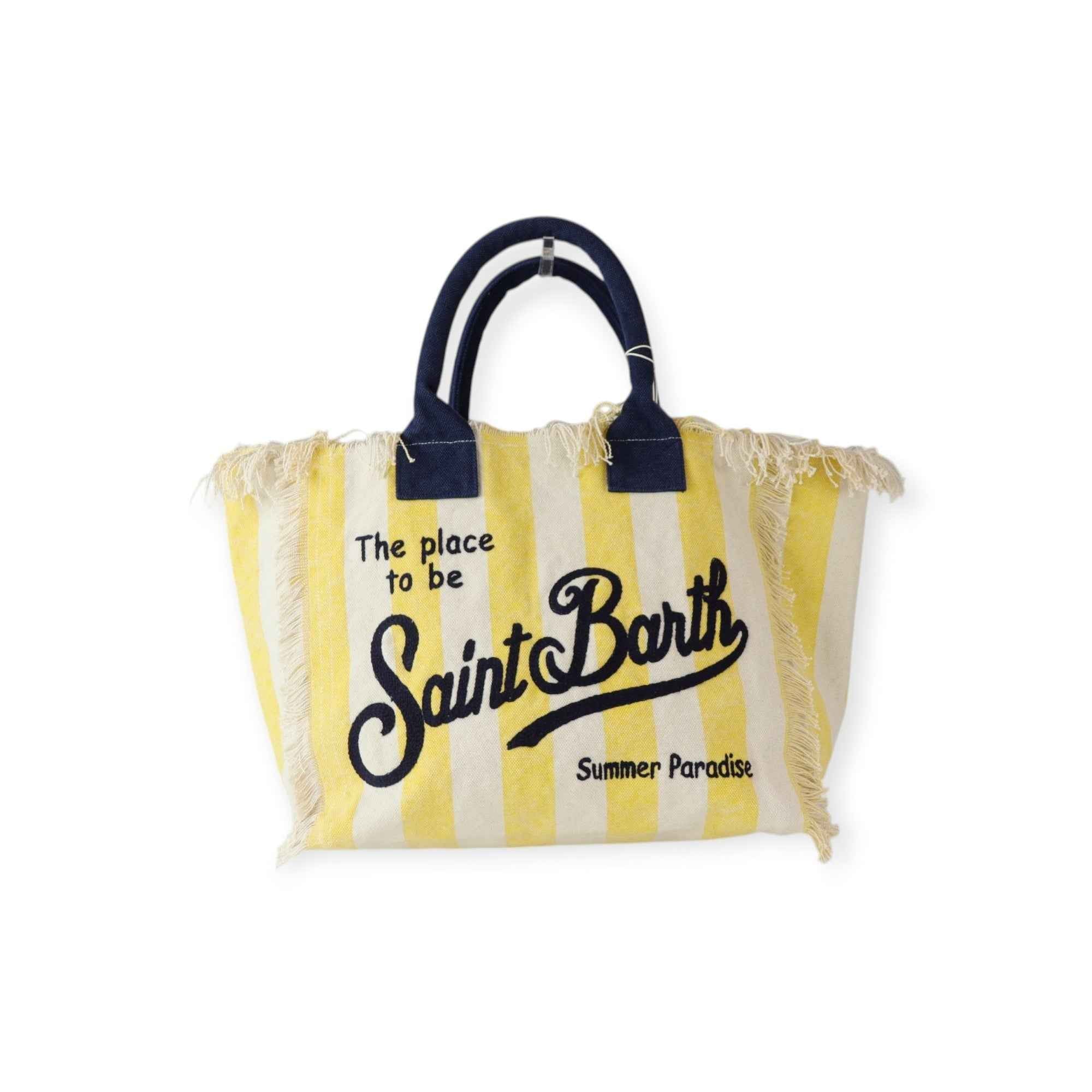 BORSA MARE VANITY GIALLA
