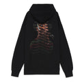Propaganda Felpa con cappuccio da uomo Nightmare Ribs 20FWPRFE208 nero