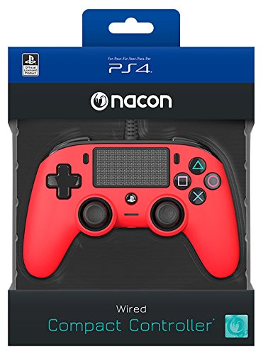 NACON OLP Compact Controller WRD Rosso PS4