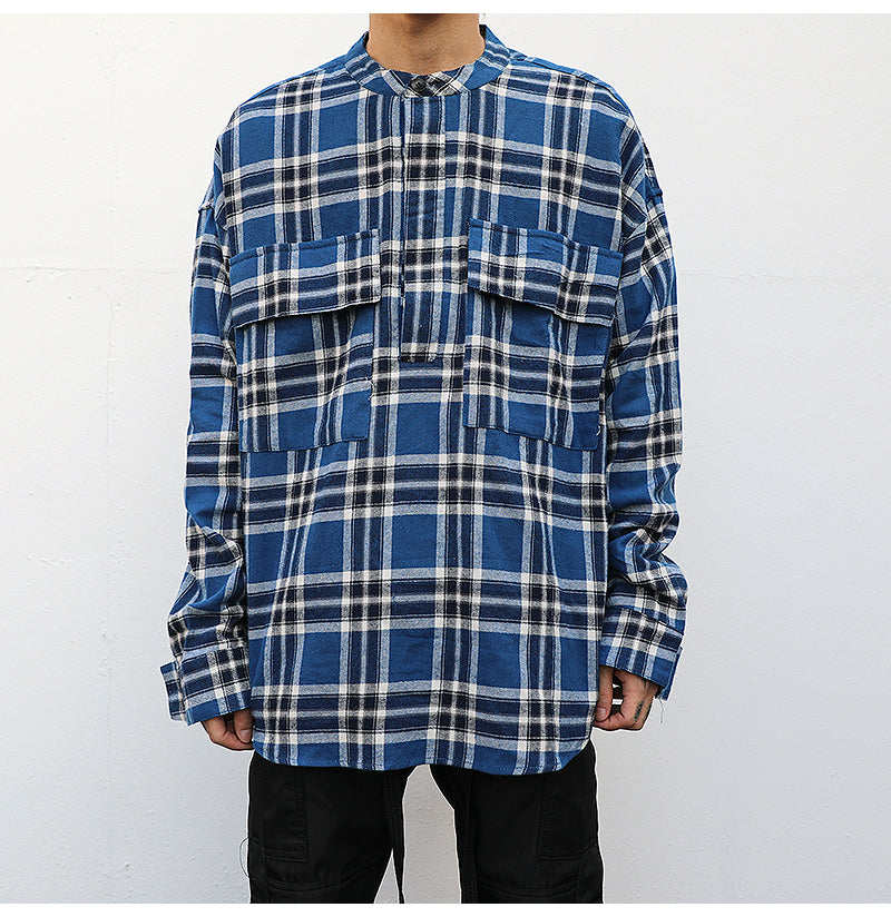 Camicia da uomo in morbida flanella, modello Essential