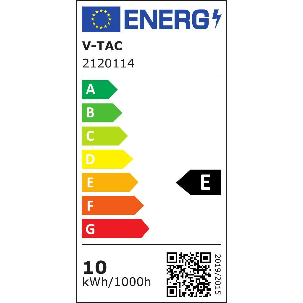 Paletto LED 10W con Chip Samsung 4000K IP65 Nero V-TAC
