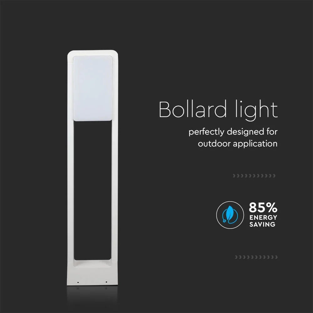 Paletto LED V‑TAC 10 W Samsung 4000 K IP65 – Corpo Bianco