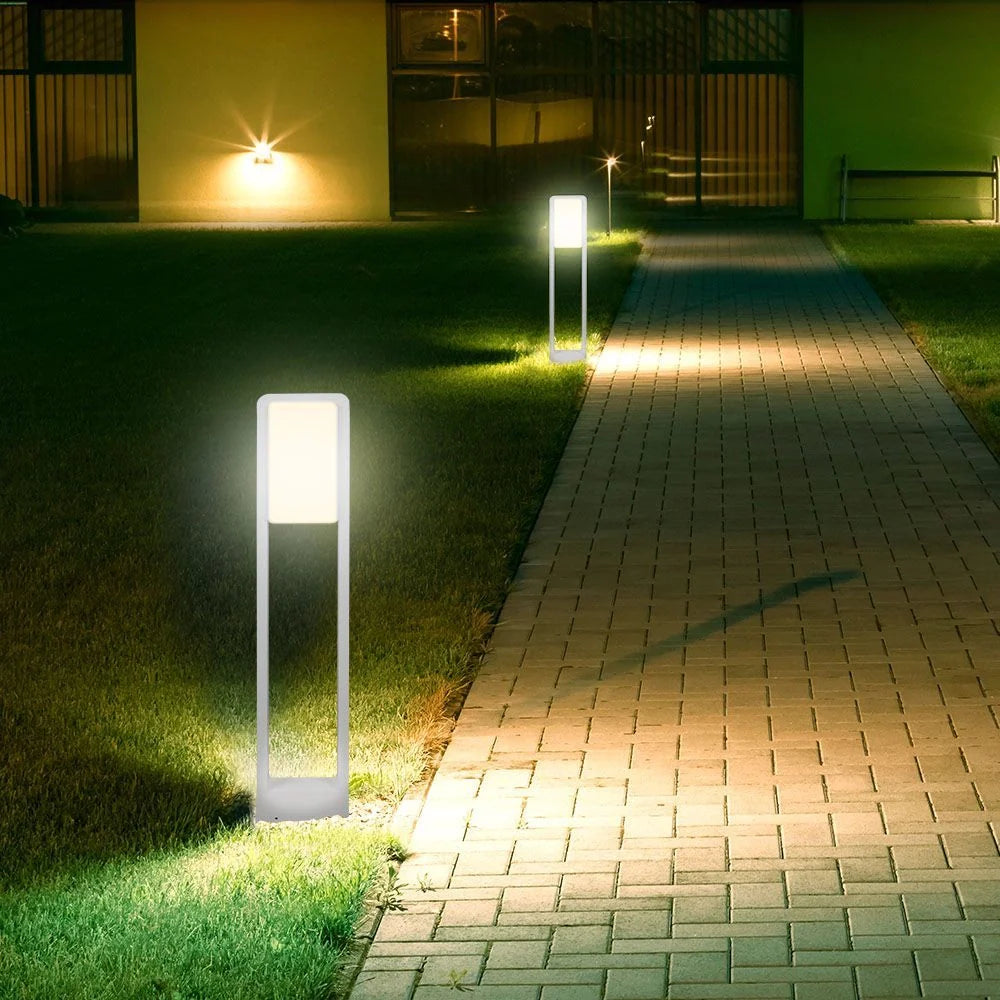 Paletto LED V‑TAC 10 W Samsung 4000 K IP65 – Corpo Bianco