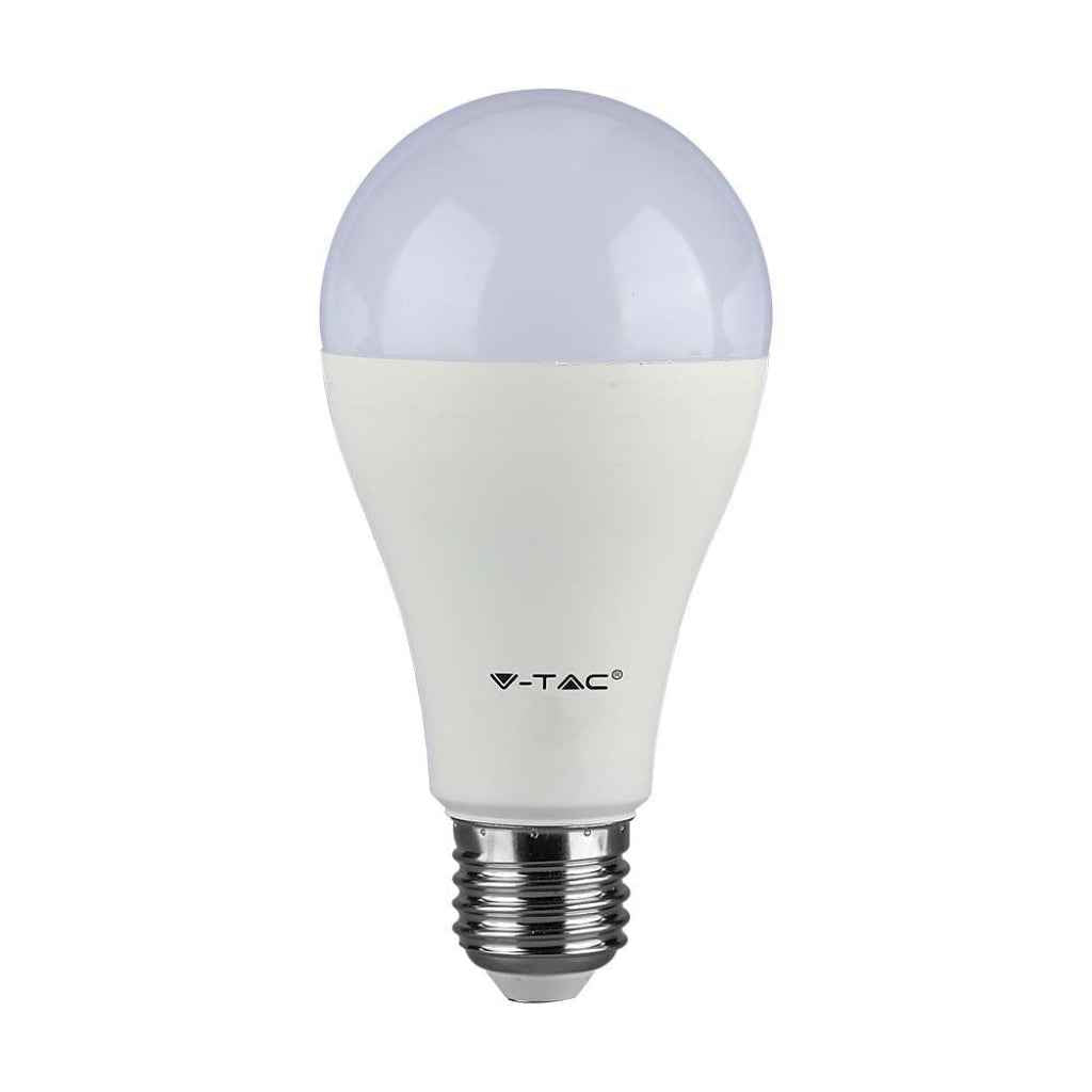 V-Tac Set 3 Lampadine LED E27 15W A65 6500K Luce Fredda