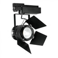 Faretto LED da Binario 33W con Chip Samsung Nero 4000K