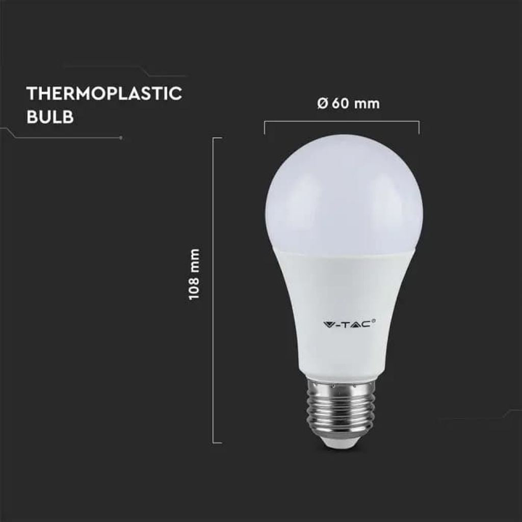 Lampadina LED E27 8,5W Bianco Naturale 4000K 806lm