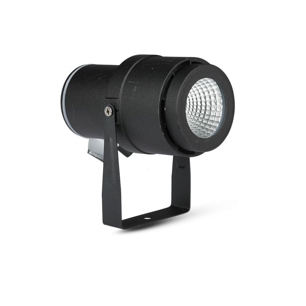 Faretto LED da Giardino 12W Nero Bianco Caldo 880lm