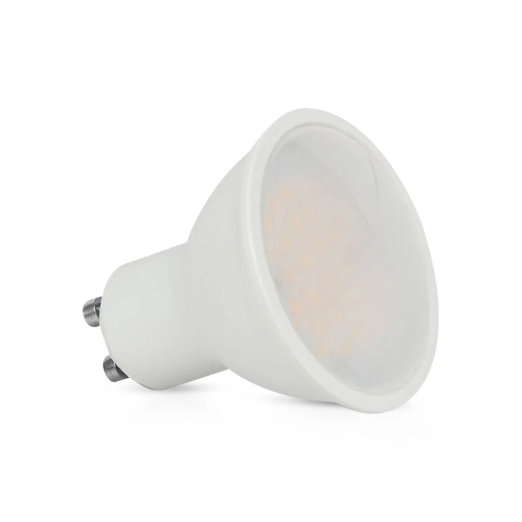 V-Tac Faretto LED GU10 10W 6500K Copertura Satinata Luce Fredda