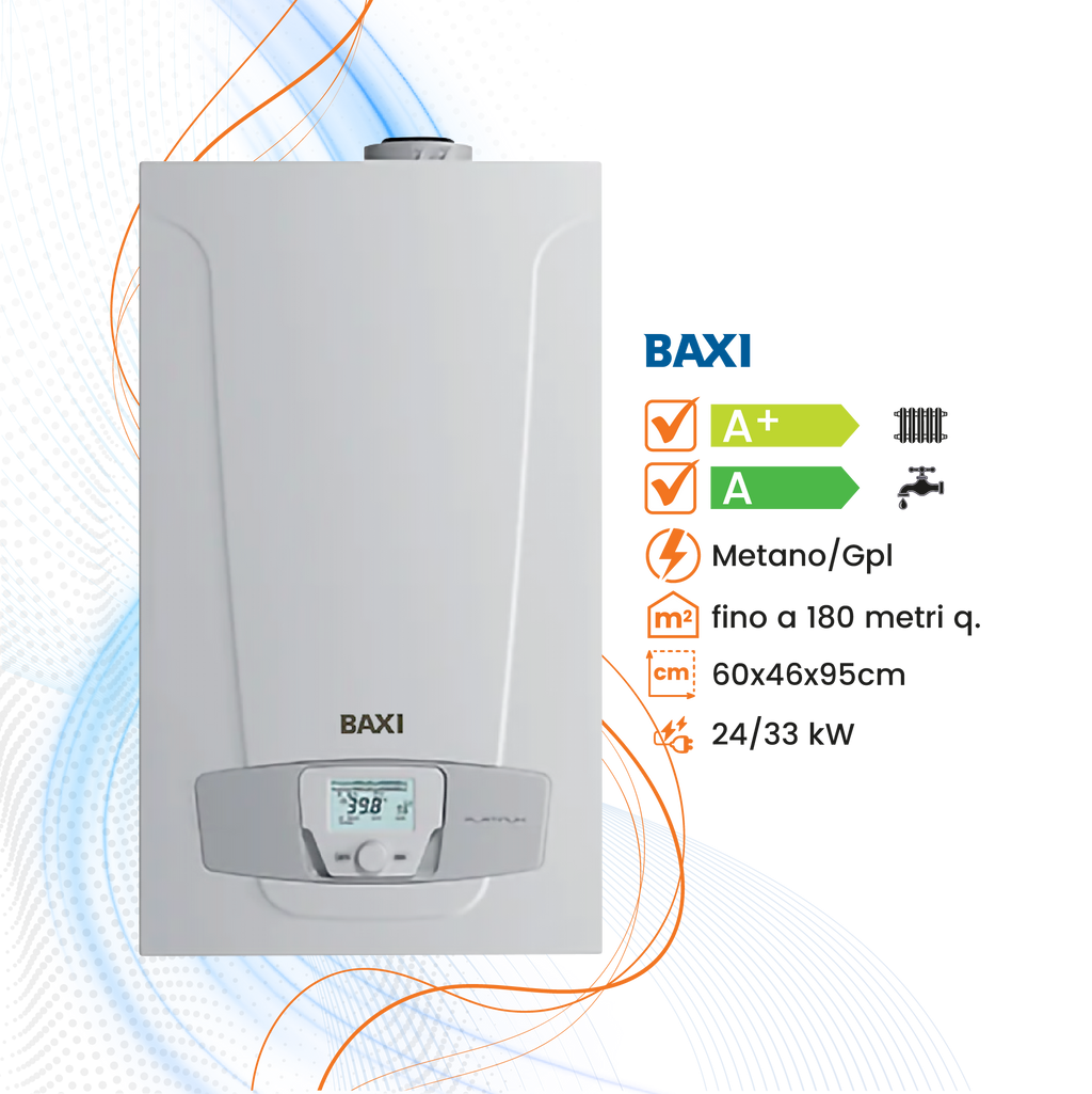 Caldaia Baxi Nuvola Platinum+ a Condensazione