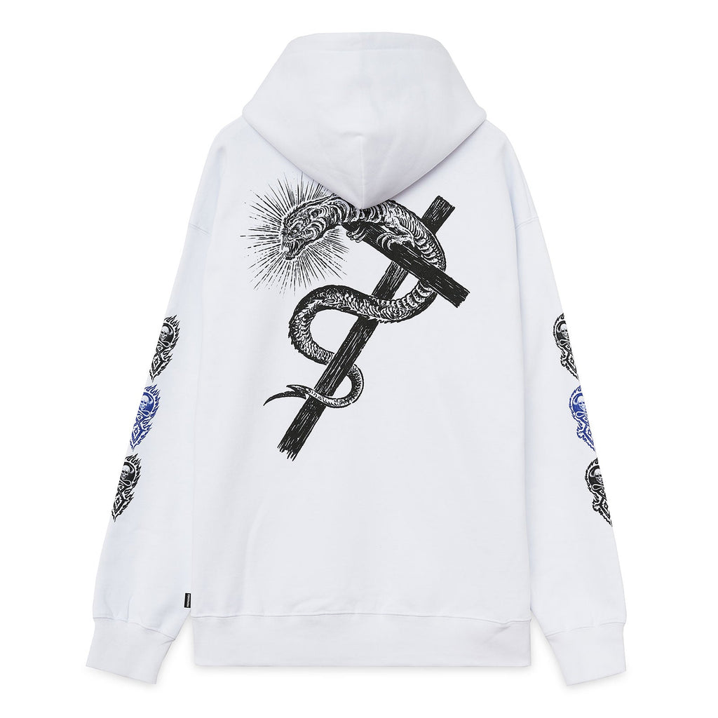 Propaganda Felpa con Cappuccio XV Monster 21FWPRFE572-02 white