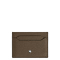 Montblanc porta carte 5 scomparti marrone castagna 220218