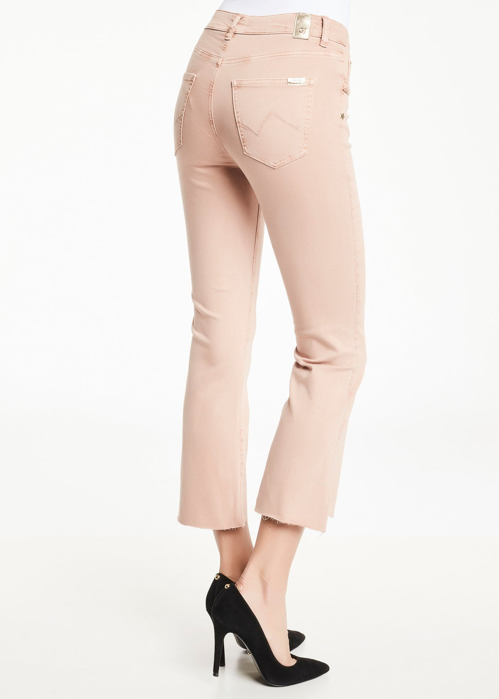 Gaudì Pantalone Cropped 211BD25008 3442 maple sugar