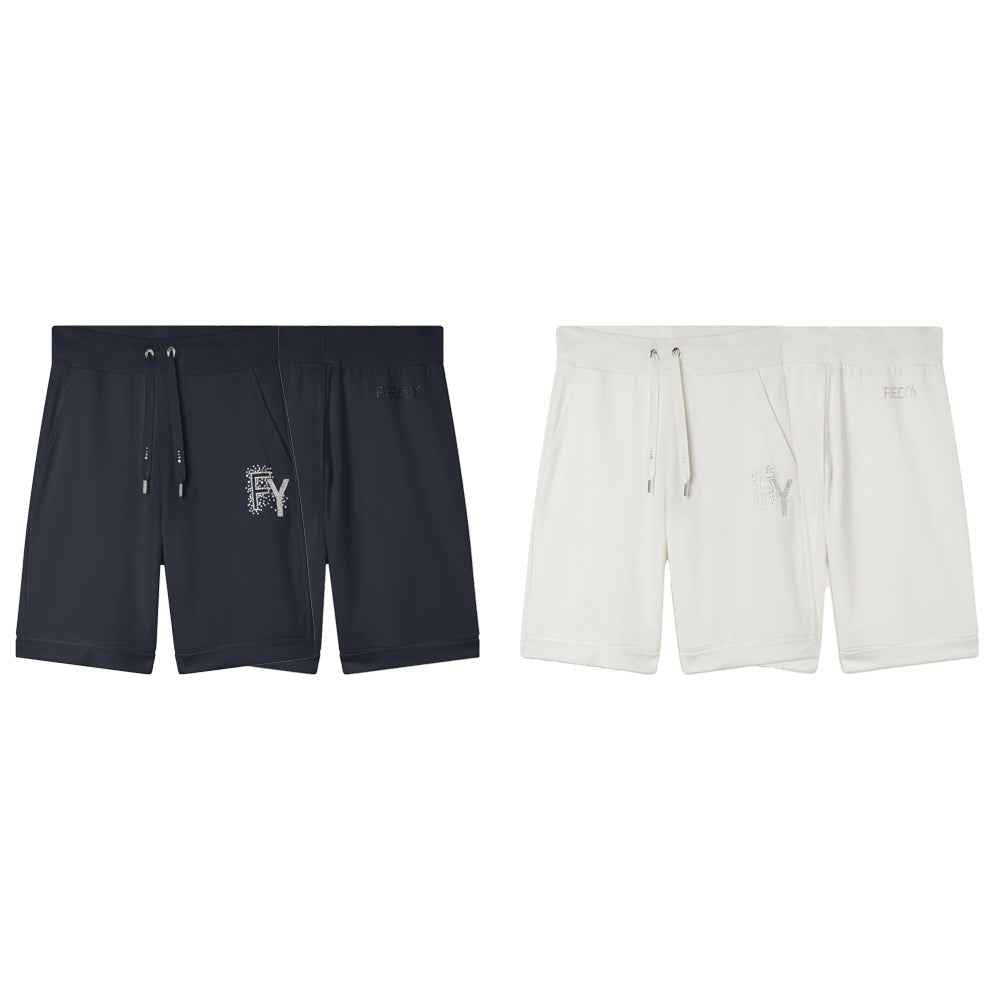 Freddy Pantaloni Corti con Risvolto e Logo Strass S25WCXP7