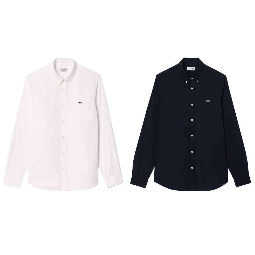 Lacoste Camicia Cotone Regular Fit CH2933