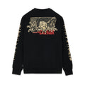 Propaganda felpa girocollo con stampa avanti e retro Dirty Street Crewneck 22FWPRFE732-01 nero