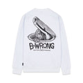 Propaganda Felpa girocollo Bwrong Crewneck 22FWPRFE785-02 white