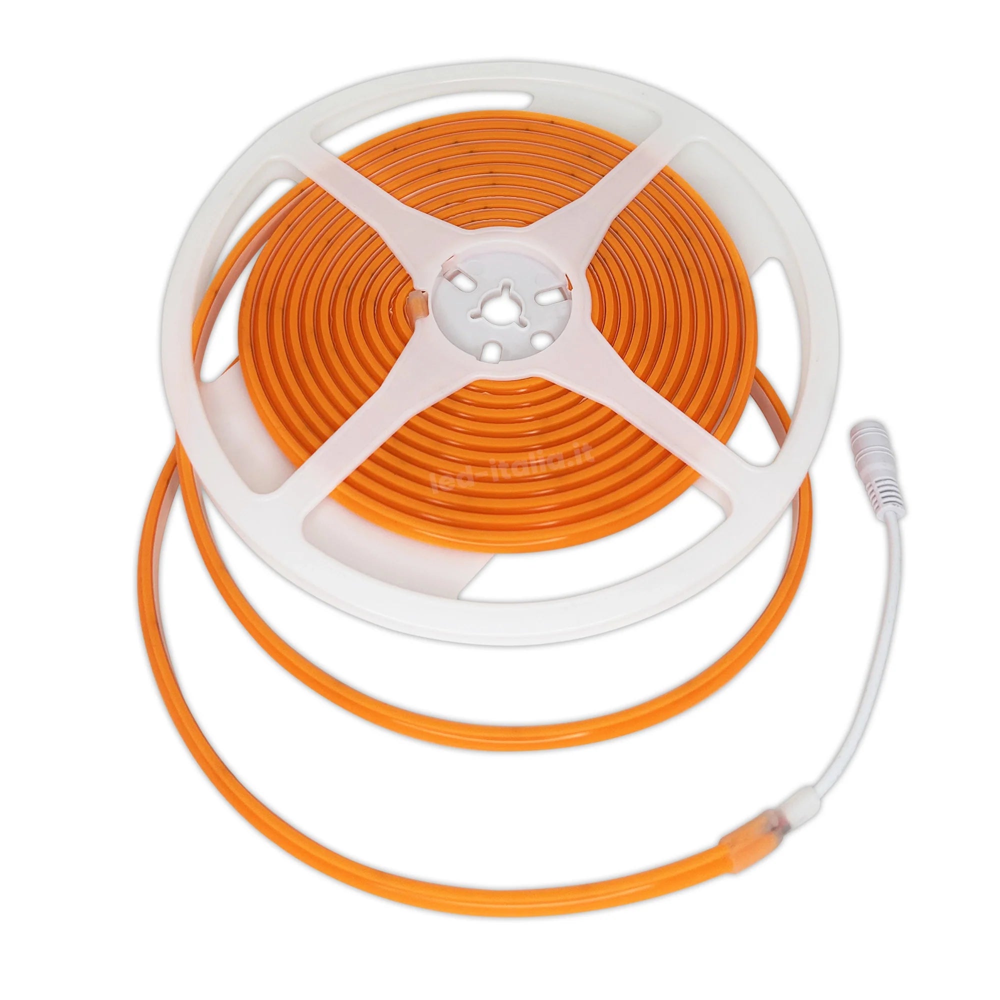 V-Tac Strip LED COB 24V 10W/m Ambra IP67 5m Flessibile Impermeabile