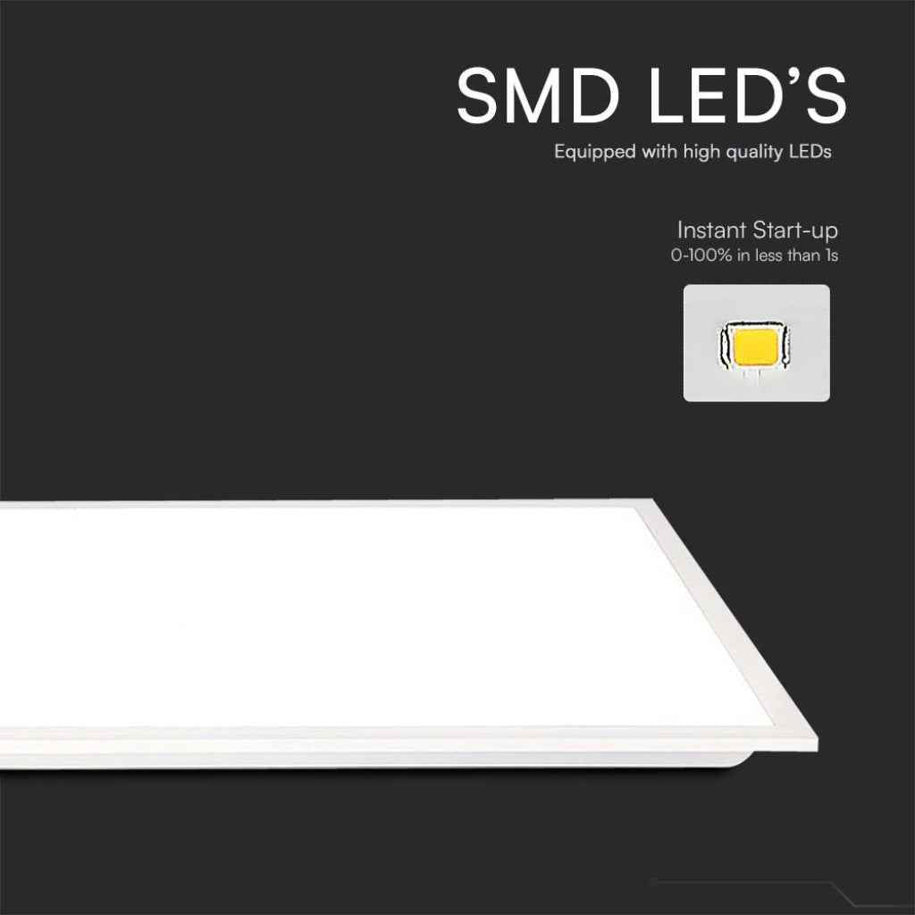 V-Tac Pannello LED 40W 120x30cm 4000K da Incasso Driver Integrato