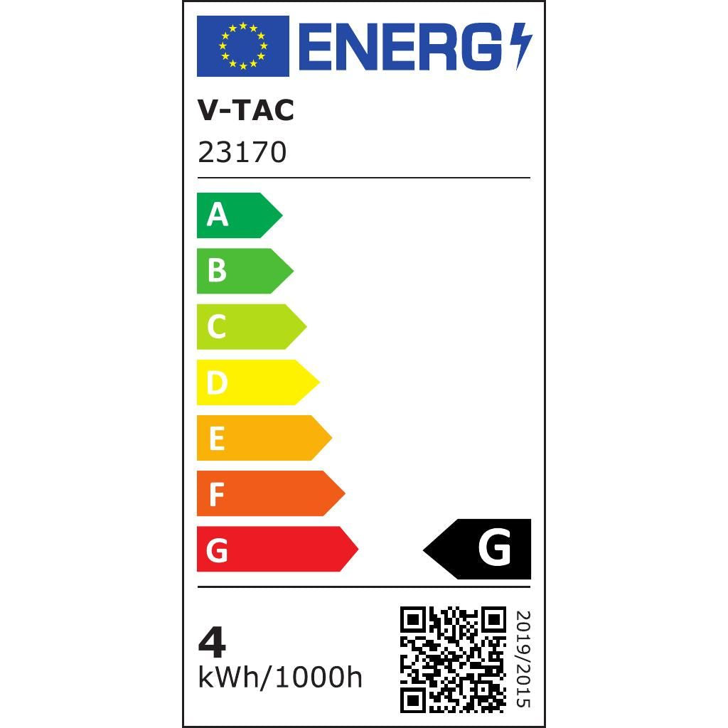 V-Tac Lampadina LED E27 4W G200S Vetro Fumé 2700K Spirale Decorativa