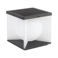 Lampada LED Solare da Giardino a Cubo 3W con Telecomando IP65
