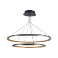Lampadario LED moderno 65W grigio champagne 3000K – Design elegante