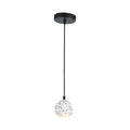 Lampada a Sospensione LED con Attacco G9 – Marmo, Nero