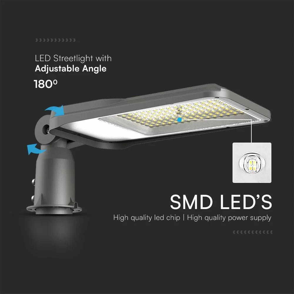 Armatura Stradale LED 50W 6500K IP65 Chip Samsung | Grigio