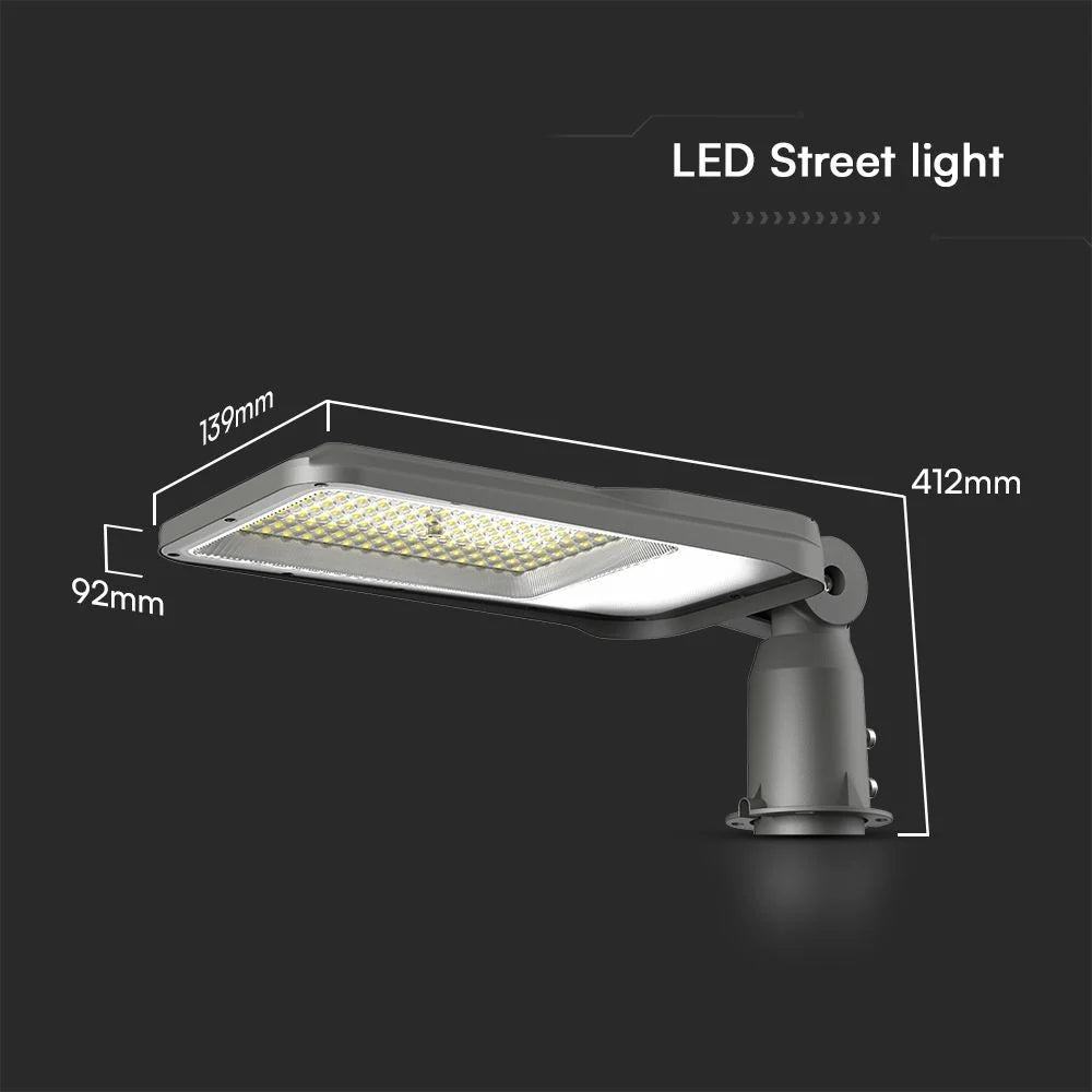 Armatura Stradale LED 50W 6500K IP65 Chip Samsung | Grigio