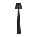 Lampada LED Tavolo 3W CCT Touch Ricaricabile USB-C Nera V-TAC