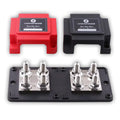 Busbar V-Tac 400A con 4 Terminali M10 per Batterie Bassa Tensione
