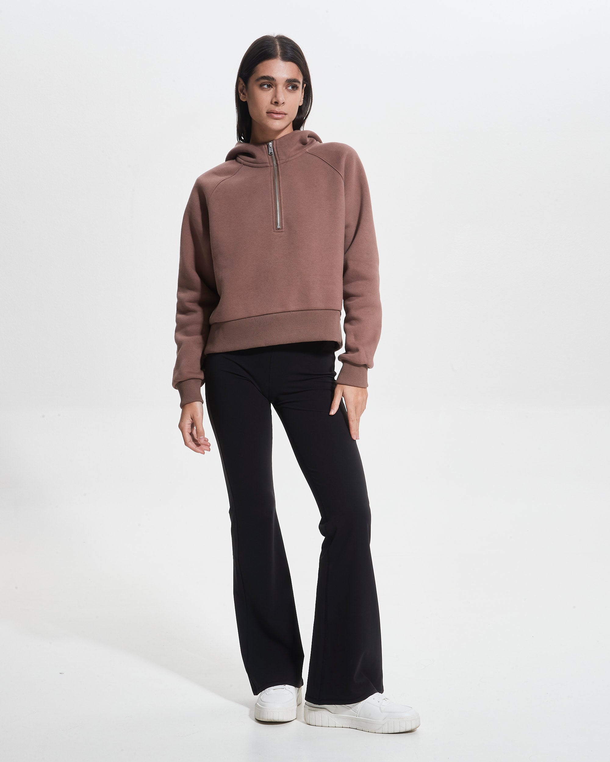 Cozy Half Zip Hoodie