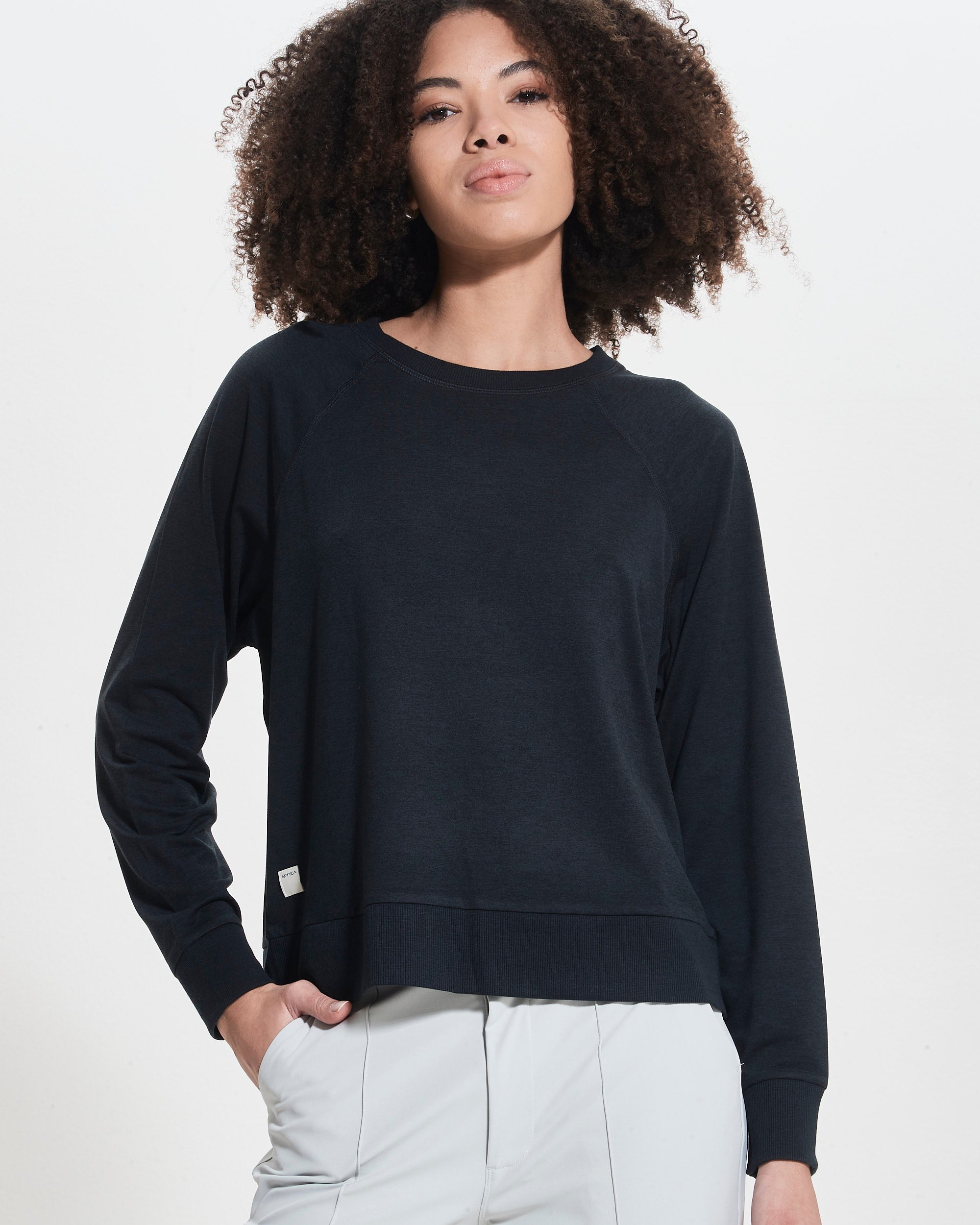 AptySoft™ Long Sleeve Crew