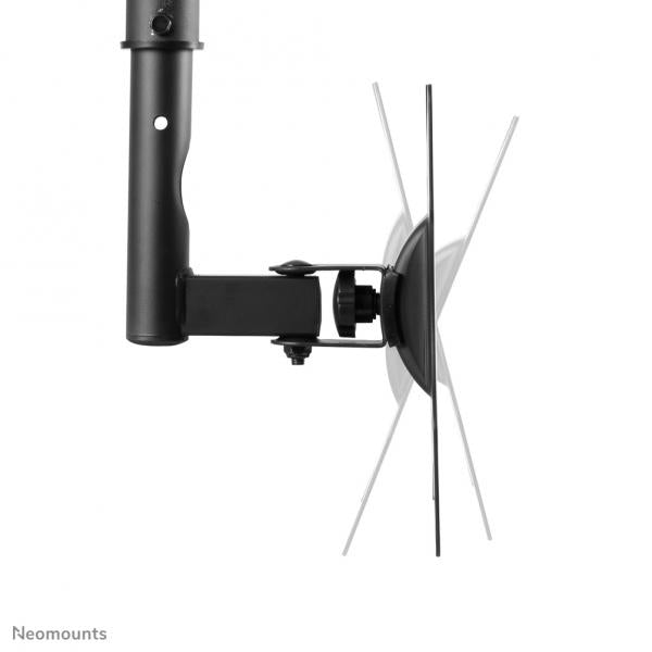 Neomounts FPMA-C060BLACK Supporto monitor/TV a soffitto 10-40" - alt. 60-85 cm [FPMA-C060BLACK]