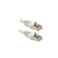 LINDY CAVO DI RETE CAT.6A S/FTP LSZH BIANCO, 0.5M [47191]