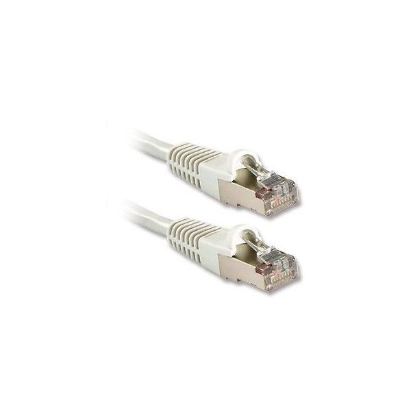 LINDY CAVO DI RETE CAT.6A S/FTP LSZH BIANCO, 0.5M [47191]