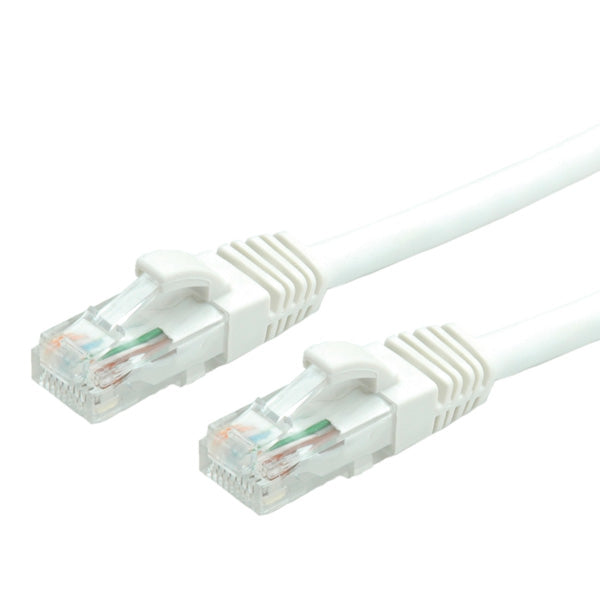 VALUE CAVO DI RETE UTP PATCHCORD CAT.6/CLASS E, LSOH, BIANCO, 0.5M [21.99.1026]