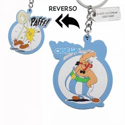 Asterix & Obelix   Obelix Keychain reversibile in gomma