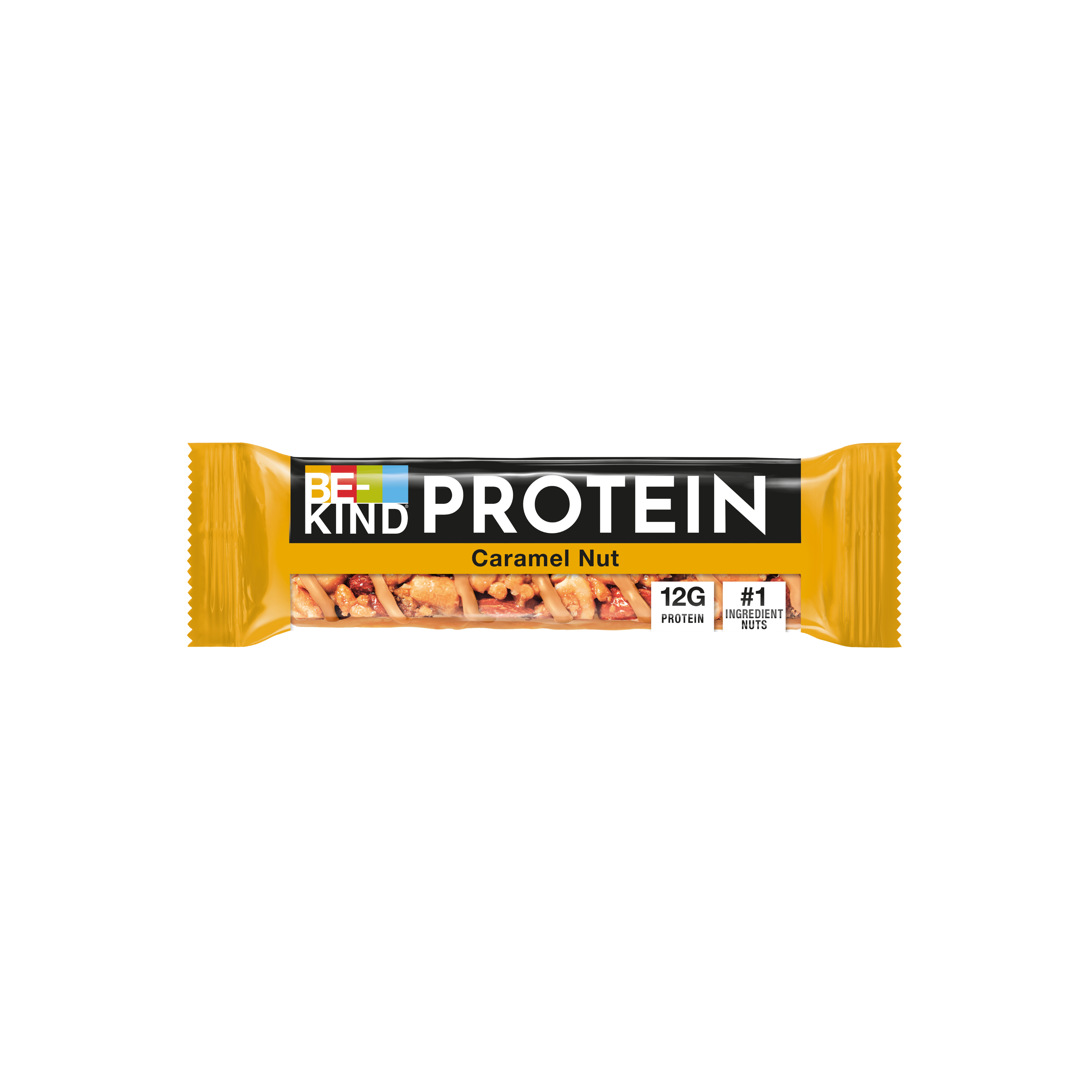 Be-Kind Protein, Caramello e Noci da 50gr - Confezione da 12 pezzi