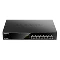 D-LINK SWITCH 8 PORTE GIGABIT POE DESKTOP RACK MOUNTABLE [DGS-1008MP]