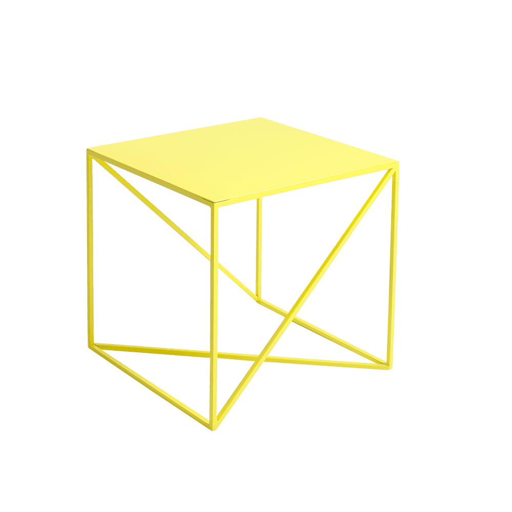 Tavolino Memo 50x50 Giallo